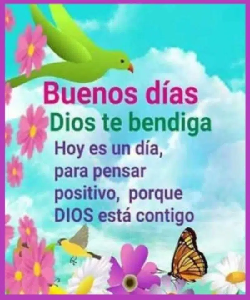 mensajes de buenos dias dios Mensajes de Buenos Días Bonito