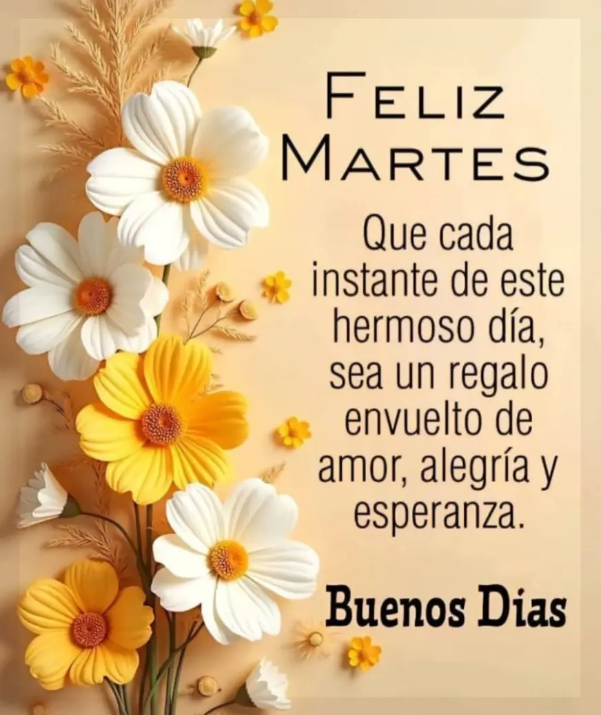 Martes Maravilloso Mendecido